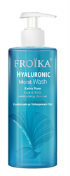 FROIKA HYALURONIC MOIST WASH 400ML Gel Καθαρισμού
