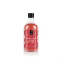 Lavish Care Bath & Shower Gel Charming Ruby Potion 500ml - άρωμα ροδιού