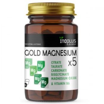 Ino Plus Μαγνήσιο GOLD MAGNESIUM 30 ταμπλέτες