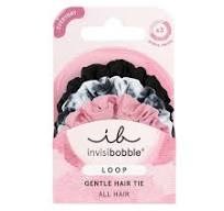 Invisibobble Loop Gentle Hair Tie All Hair Λαστιχάκια για τα Μαλλιά, 3τεμ