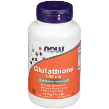 Now Foods Glutathione 500mg 60vcaps – Ισχυρό Αντιοξειδωτικό Συμπλήρωμα