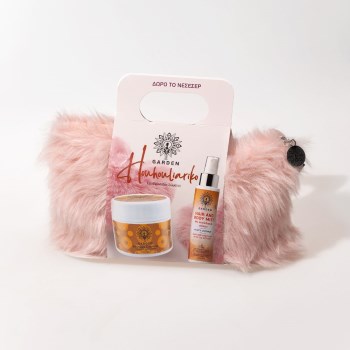 GARDEN Houhouliariko Set Coconut Καρύδα Boby Butter 200ml & Hair Body Mist 100ml & Δώρο Γούνινο Νεσεσέρ