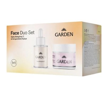 Garden Face Duo Set No7 with Vitamin C Serum, 30ml & Anti-Wrinkle Cream, 50ml