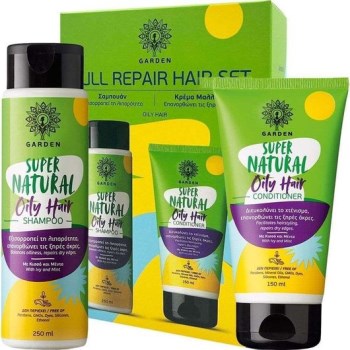 Garden Full Repair Hair Set Oily Hair Shampoo 250ml & Conditioner 150ml