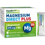 Health Pro Magnesium Direct Plus 375mg + B6, 30sachets