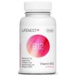 Lifenest Vitamin B12 Συμπλήρωμα Διατροφής για την Ενίσχυση του Νευρικού Συστήματος 30 ταμπλέτες
