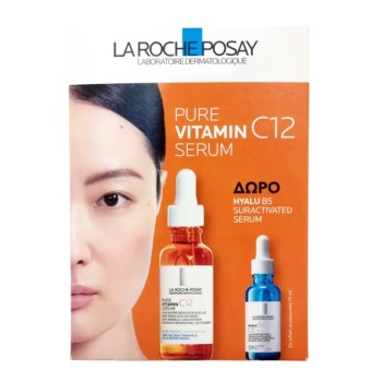 La Roche Posay Promo Pure Vitamin C12 Serum 30ml + ΔΩΡΟ Hyalu B5 Serum 10ml
