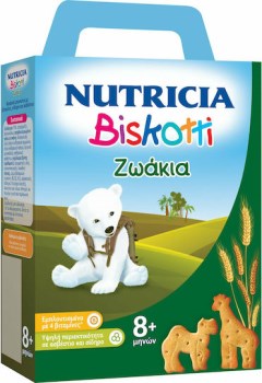 Nutricia Biskotti 180gr – Μπισκότα για Βρέφη 8+ Μηνών
