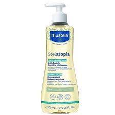 Mustela Stelatopia Βρεφικό Λάδι Καθαρισμού, 500ml