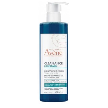Avene Cleanance Comedomed Peeling Cleansing Gel για Λιπαρό Δέρμα με Τάση Ακμής - 400ml