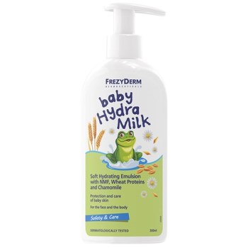 Frezyderm Baby Hydra Milk Βρεφικό Γαλάκτωμα, 300ml με αντλία