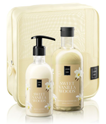 Lavish Care Σετ Περιποίησης για Ενυδάτωση & Καθαρισμό Σώματος Sweet Vanilla Woods 2τμχ