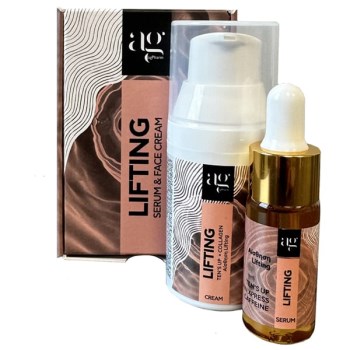 Ag Pharm Lifting Promo Serum Ορός Προσώπου για Σύσφιξη, 10ml & Face Cream Ενυδατική Κρέμα Προσώπου, 30ml