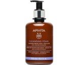Apivita Cleansing Foam Limited Edition Καθαριστικός Aφρός Για Πρόσωπο & Μάτια Με Ελιά & Λεβάντα 300ml
