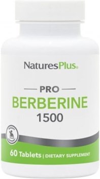 Natures Plus Berberine 1500mg 60tabs