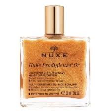 Nuxe Huile Prodigieuse Or Oil – Πολυλειτουργικό Ξηρό Λάδι με Στρας για Πρόσωπο, Σώμα & Μαλλιά, 50ml