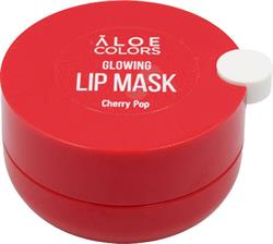 Aloe Colors Cherry Pop Glowing Lip Mask Μάσκα Χειλιών με Γεύση Κεράσι, 10ml