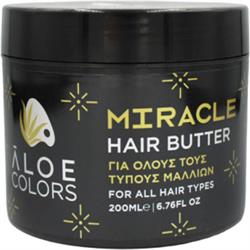 Aloe Colors Miracle Hair Butter για Όλους τους Τύπους Μαλλιών, 200ml