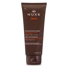 Nuxe Men Multi Use Shower Gel Αφρώδες Τζελ Καθαρισμού για Πρόσωπο, Σώμα & Μαλλιά, 200ml