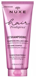 Nuxe Hair Prodigieux High Shine Shampoo Σαμπουάν Λάμψης με Εκχύλισμα Ελαίου Ροζ Καμέλιας, 200ml