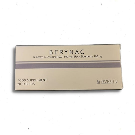 BERYNAC 20 tabs (2x10 blister) 500mg
