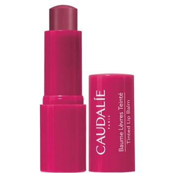 CAUDALIE Tinted Lip Balm, Ενυδατικό Στικ για τα Χείλη με Χρώμα & Άρωμα Σμέουρου 4.5gr