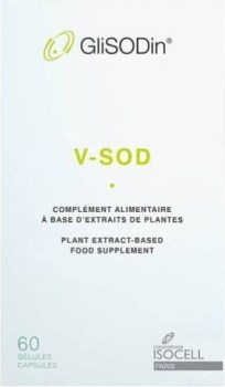 GLISODIN V-SOD – Ισχυρό Αντιοξειδωτικό Συμπλήρωμα με SOD, 60 Κάψουλες