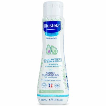 Mustela 2 σε 1 Σαμπουάν & Αφρόλουτρο 200ml