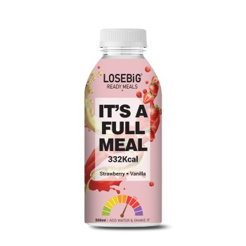 Losebig Full Meal 332Kcal -Strawberry-Vanilla Ειδικό Συμπλήρωμα Διατροφής 500ml