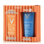 Vichy Promo Pack Capital Soleil Dry Touch SPF50+ Αντηλιακή Κρέμα Προσώπου για Ματ Αποτέλεσμα 50ml με ΔΩΡΟ After Sun για Πρόσωπο & Σώμα 100ml