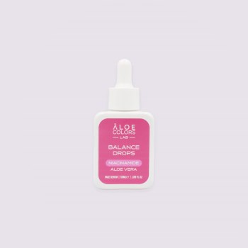 Aloe+Colors Balance Drops: Ορός Προσώπου με Νιασιναμίδη (50ml) – Ρύθμιση Λιπαρότητας & Πόρων