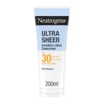 Neutrogena Ultra Sheer Invisible Hydrating Lotion Αντηλιακό Σώματος SPF30 200ml