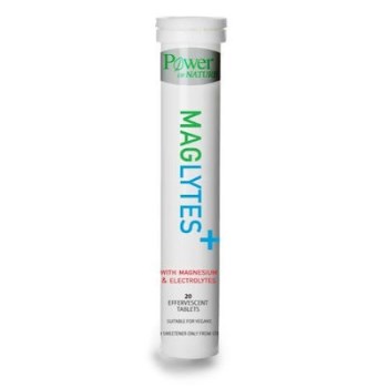 Power Of Nature MagLytes+ Λεμόνι 20 αναβράζοντα δισκία