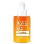 Avene Ultra Serum SPF50+ Ορός Προσώπου για Λάμψη με Αντηλιακή Προστασία 30ml