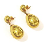 Mylovly Classic New Earrings Drop Pendant Gold