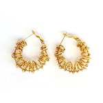 Mylovly LOOP Earrings Torgnon Circle Gold