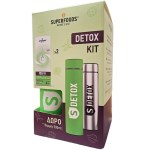 Superfoods Promo Pack S-Detox 2x300ml & Δώρο Θερμός, 500ml, 1σετ