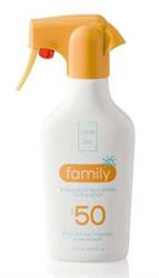 Lavish Care Family Sunscreen Milk Spray SPF50 300ml (2025) – Αντηλιακό Γάλα Spray για Όλη την Οικογένεια