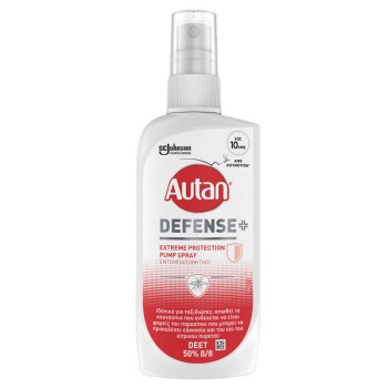 Autan Defense Extreme Protection Εντομοαπωθητικό Spray DEET με Ισχυρή Δράση 100ml
