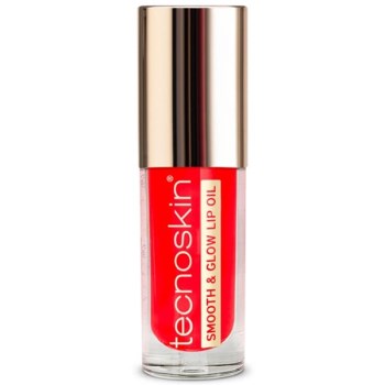 Tecnoskin Smooth & Glow Lip Oil 01 Strawberry 5.5ml Ενυδατικό Λάδι Χειλιών με Φυσική Λάμψη