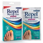 Repel Myco Clean Nail Patch Επίθεματα Υδρογέλης για Νύχια με Μυκητιασική Λοίμωξη, 28τεμ