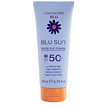 Camomilla Blu Sun Body Cream SPF50 200ml Αντηλιακή Κρέμα Σώματος Υψηλής Προστασίας