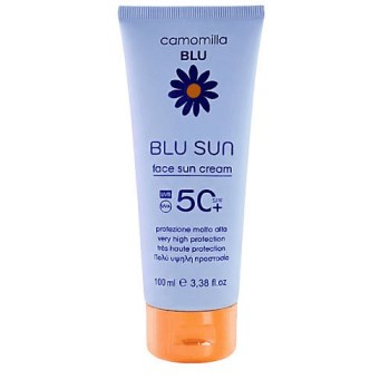 Camomilla Blu Sun Face Cream SPF50+ 100ml Αντηλιακή Κρέμα Προσώπου Πολύ Υψηλής Προστασίας