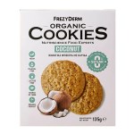 Frezyderm Organic Cookies Coconut 0% Sugar Βιολογικά Μπισκότα με Καρύδα & 0% Ζάχαρη, 135gr