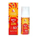Aloe Colors Into The Sun Αδιάβροχη Αντηλιακή Κρέμα Προσώπου SPF50 50ml