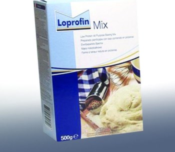 Loprofin Αλεύρι Χαμηλό σε Πρωτεΐνη Χωρίς Γλουτένη 500g