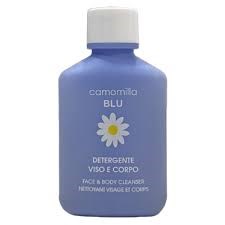 Camomilla Blu Face & Body Cleanser Υγρό Καθαρισμού Προσώπου & Σώματος για Ξηρή & Ευαίσθητη Επιδερμίδα, 50ml