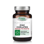 Power of Nature Platinum Range Zinc Chelated Bisglycinate 25mg Ψευδάργυρος 90 ταμπλέτες