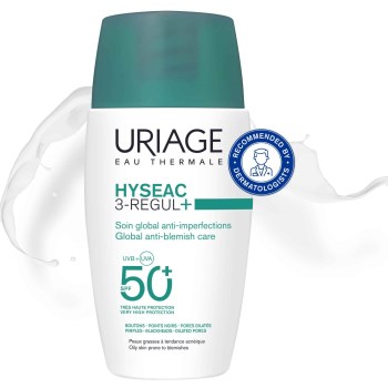 Uriage Hyseac 3-regul+ Κρέμα Προσώπου Ημέρας με SPF50 κατά των Ατελειών 50ml