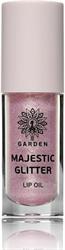 Garden Majestic Glitter Lip Oil 6ml – Λαμπερό Λάδι Χειλιών με Γκλίτερ